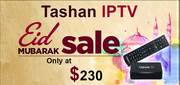 Buy Tashan IPTV with EID Sale